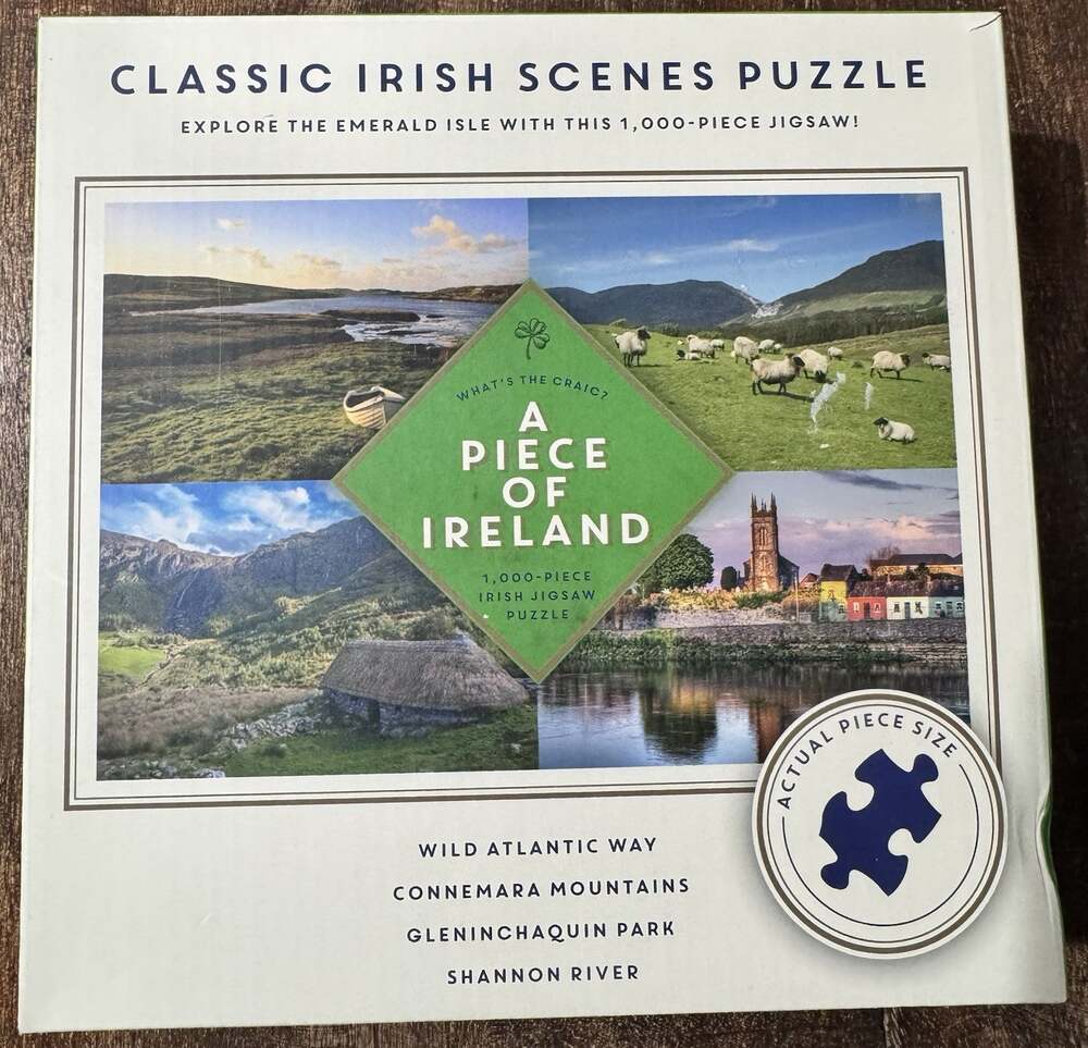 Professor Puzzle Classic Irish Scenes 1000 pc Jigsaw Puzzle NEW